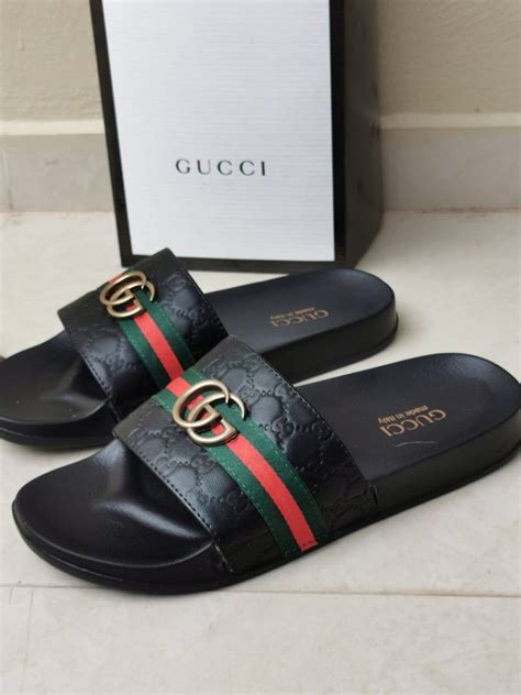 chanclas gucci hombre originales|gucci sandals female.